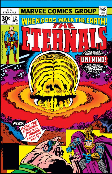 The saga of the eternals, a race of immortal beings who lived on earth and shaped its history and civilizations. Eternals Vol 1 12 | Marvel Database | Fandom