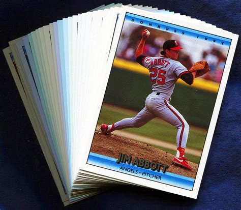 Buy from many sellers and get your cards all in one shipment! 1992 Donruss California Angels Baseball Cards Team Set
