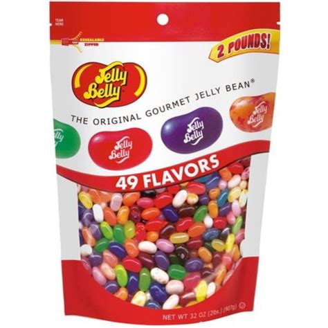Jelly Belly Kosher Original Assorted Flavors Jelly Beans 32 Oz Pouch
