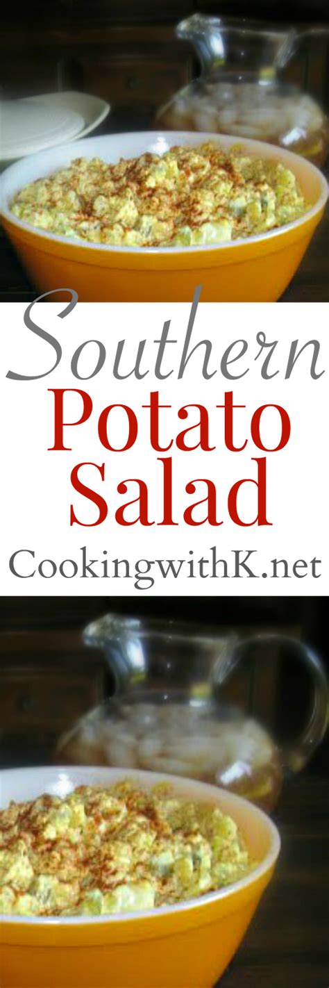 Mamas Southern Style Potato Salad Grannys Recipe
