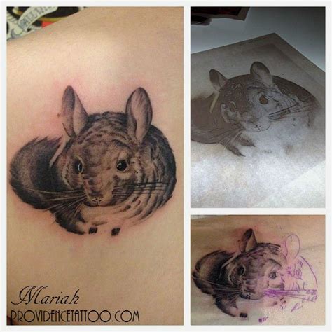 Chinchilla Tattoo Done By Mariah At Providencetattoo Chinchilla