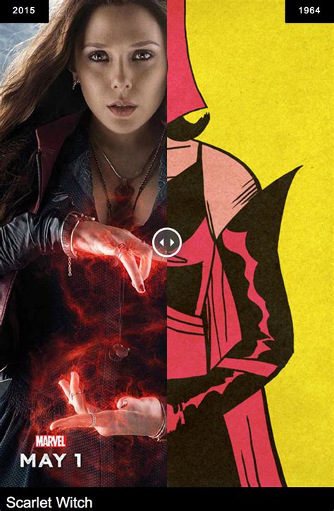 Avengers Age Of Ultron Scarlet Witch First Appeared In The X Men 4