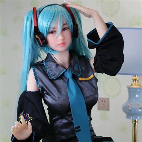 Cm Japanese Hatsune Miku Full Body Sex Dolls With Skeleton Adult Oral Love Doll Vagina Real