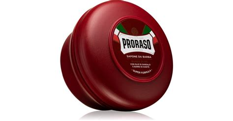 Proraso Red Shaving Soap For Coarse Facial Hair For Beard Uk