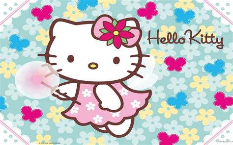Hello Kitty Spring Wallpapers Wallpaper Cave