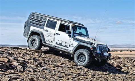 The Epic Jeep Wrangler Camper Conversion With A Pop Top