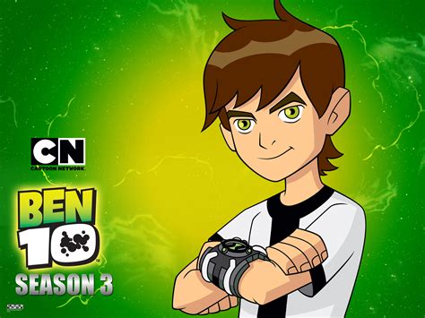 Download Green Eyes Brown Hair Ben Tennyson Tv Show Ben 10 Hd Wallpaper