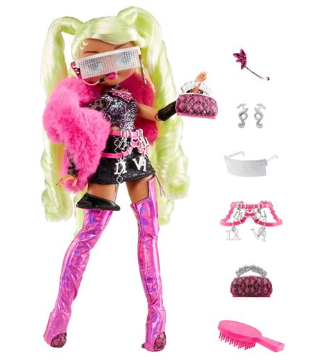 Lol Surprise Omg Fierce Lady Diva Fashion Doll With 15 Surprises