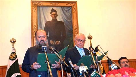 jam kamal sworn in as balochistan chief minister