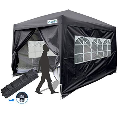 Quictent Silvox 10x10 Ez Pop Up Canopy Tent Enclosed Instant Canopy