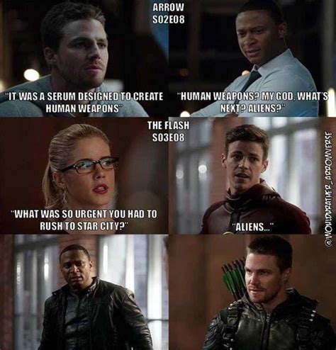 Arrowverse 10 Most Hilarious Crossover Memes