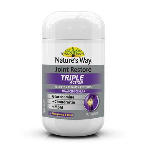 Natures Way Joint Restore Triple Action 60s Vitamins For All