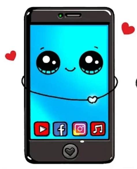 Iphone Iphone Smartphone Cute Kawaii Drawings Kawaii Doodles