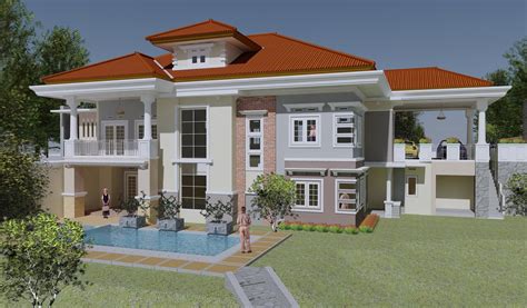 Rumah adalah tempat tinggal bagi manusia yang menompang aktivitas di dalam ruangan. 6 Gambar Desain Rumah Klasik 2 Lantai Yg Paling Baru ...