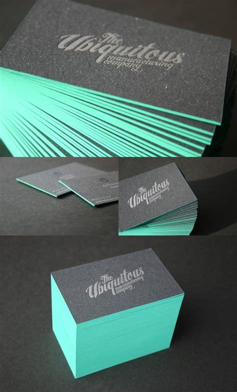 Change the color of table, background and edges by using smart objects. Edge painted business cards by Blush°° (great colors + edge painting!) | Visitekaartjes ...