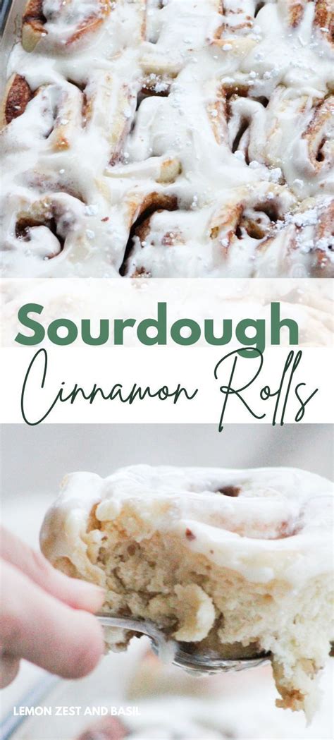 Homemade Sourdough Cinnamon Rolls Simple Recipe Sourdough