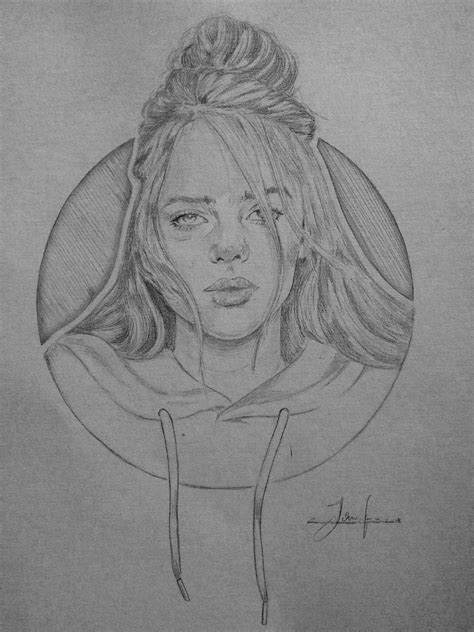 Get Inspired For Billie Eilish Drawing Tutorial Pictp