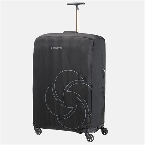 Samsonite Foldable Luggage Cover Kofferhoes Xl Black 007916 Zwart