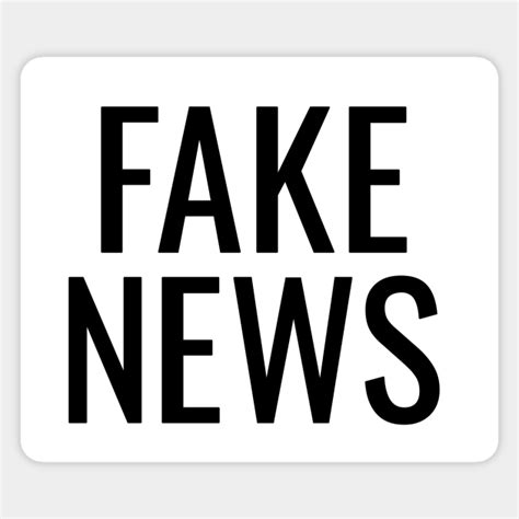 Fake News Fake News Autocollant Teepublic Fr