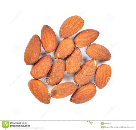 Salted Almonds Nuts Stock Image Image Of Gourmet Macro 60314245