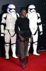 Lupita Nyongo At Star Wars The Force Awakens Premiere In London