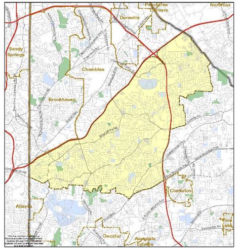 Lakeside And Briarcliff Submit Map For New City Lavista Hills