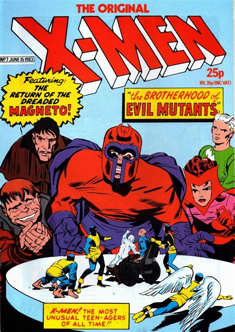 Crivens Comics And Stuff The Original X Men Cover Gallery Part One