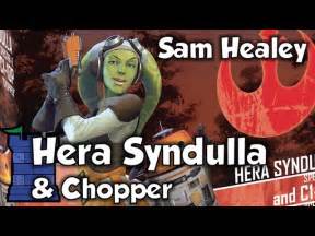 Imperial Assault Hera Syndulla And C1 1op Ally Pack Ffg Swi43 Star Wars Rebels Other Star Wars