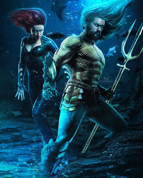 Aquaman Mera And Arthur Curry By Imizuri On Deviantart Aquaman