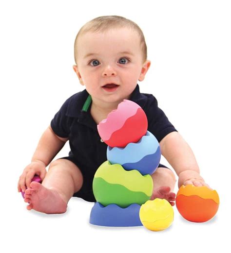 Tobbles Neo Tactile Stacking And Balancing Toy Hearthsong Baby Play