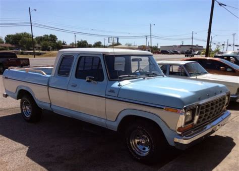 1978 Ford F150 Super Cab 2nd Owner 53000 Original Miles Lowered