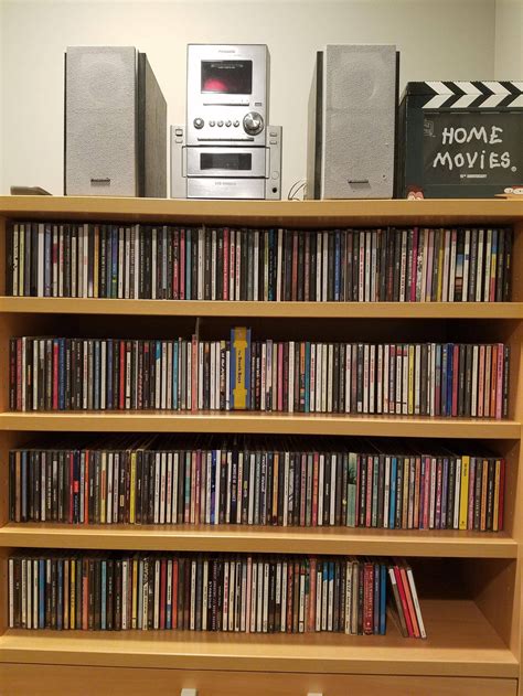 Finally Got All Of My Cds On Display Top Row And Half Of The Second