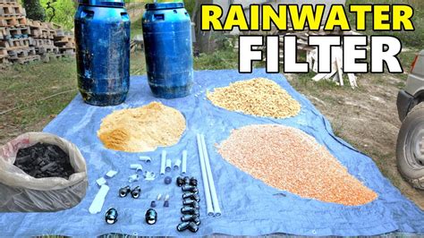 Diy Rainwater Filter System Youtube