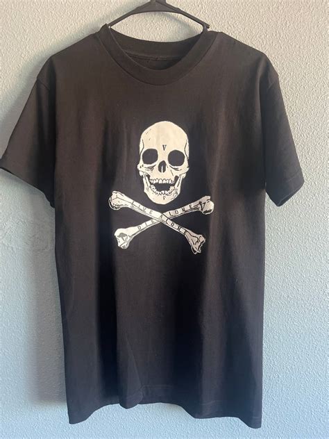 Vlone Vlone Skull And Bones Shirt Grailed