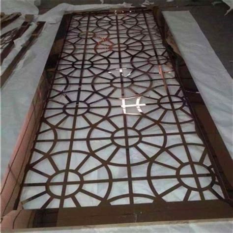 China Laser Cut Decorative Screens Stainless Steel Metal Panels China