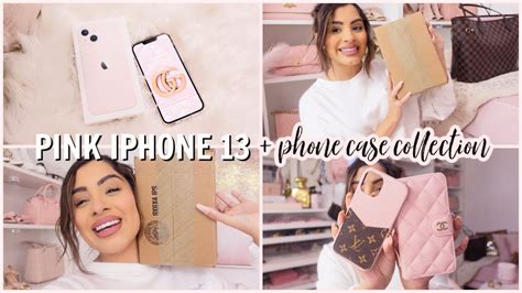 Pink Iphone 13 Unboxing Phone Case Collection Youtube