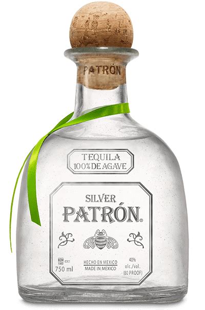 Patrón Silver Super Premium Tequila Patrón Tequila