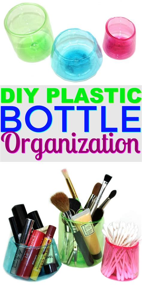 Diy Plastic Bottle Organizer A Little Craft In Your Day