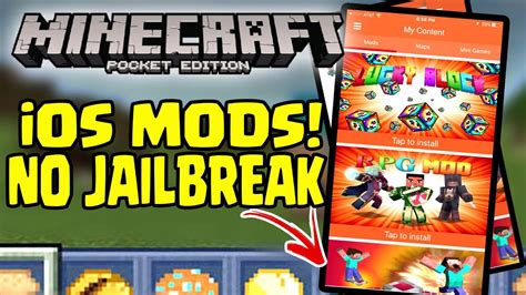 Minecraft pe mods ios no jailbreak no computer. Minecraft PE iOS MODS (NO JAILBREAK) iPHONE GAMEPLAY ...