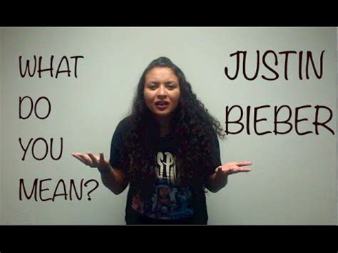 It is clearly used for obtaining the information regarding age, sex, and location of the person and can be used in both lower and upper case(a/s/l or'a/s/l' ).different type of punctuations will only change its appearance and not the meaning. Justin Bieber - What do you mean (ASL Cover) - YouTube