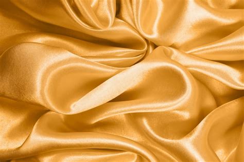Premium Photo Smooth Elegant Gold Silk Or Satin Texture Can Use As Abstract Background