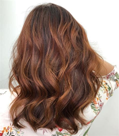 Lustrous Golden Copper Hair Colour Tones Bring Out The Warmth In Your Skin For A Glowing Rosy