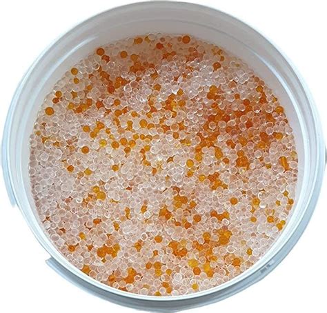 Flower Drying Silica Gel Desiccant Beads With Orange Indicator 2 4mm