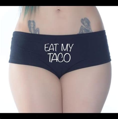 Eat My Taco Booty Short Rebelsmarket