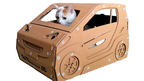 These Elaborate Cardboard Boxes Are Exactly What Your Cat Needs