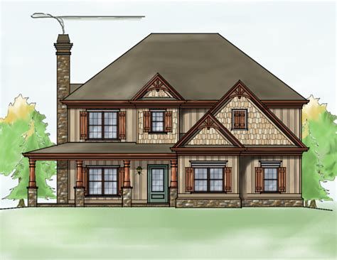 We gathered 13 of our favorite house plans that feature show stopping wrap around porches to show just how versatile they can be! Rustic Home with Wrap-around Porch - 92333MX ...