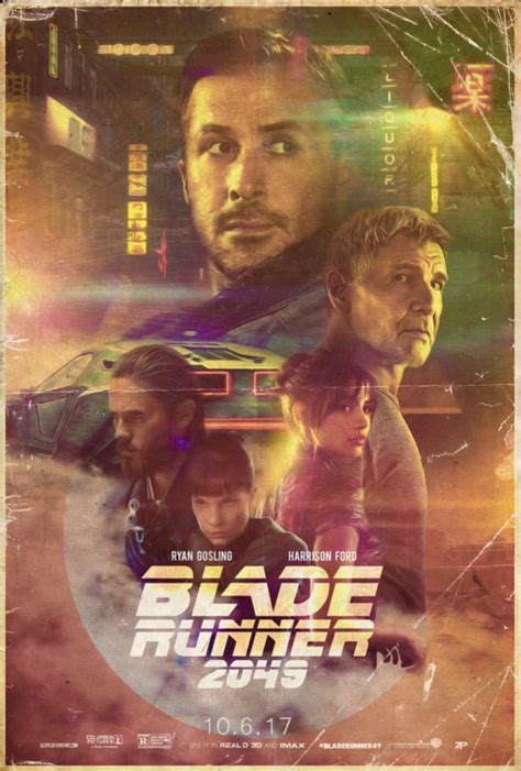 Blade Runner 2049 Vintage Poster By Xlzipx On Deviantart