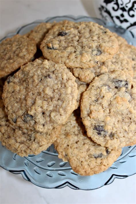 For crispier oatmeal raisin cookies: Living on Cloud Nine: BETH'S SPICY OATMEAL RAISIN COOKIES