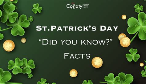Stpatricks Day Did You Know Facts