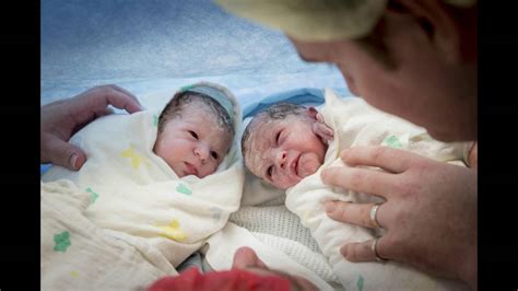 The Twin Caesarean Birth Of Charlotte And Olivia Brisbane Birth
